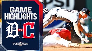 Tigers vs Guardians ALDS Game 1 Highlights 10524  MLB Highlights [upl. by Judi]