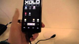 Lava XOLO X900 Intel Atom Smartphone Hands On [upl. by Cristiano743]