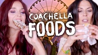 Best Foods at COACHELLA Cheat Day [upl. by Eimam]