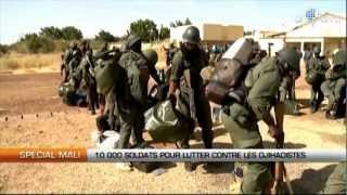 Mali  10 000 soldats pour lutter contre les djihadistes [upl. by Xavler963]