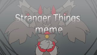 Stranger ThingsAnimation MemeFlipaclip [upl. by Jennee]