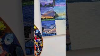 Canvas Painting Ideas 🎨💖 Moodboard Painting Part 9 shorts acrylicpainting [upl. by Su]