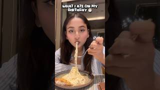 What I Ate On My Birthday minivlog ytshorts shorts [upl. by Chavey]