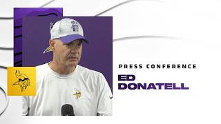 Ed Donatell on CloseKnit Nature of The Vikings Defense What Makes Aaron Rodgers Great and More [upl. by Lari]