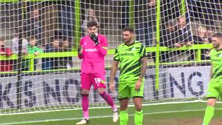 Forest Green Rovers v MK Dons highlights [upl. by Haran]