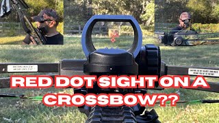 Installing a Red Dot Sight on a Crossbow for Hunting [upl. by Handler813]