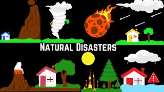 Natural Disasters For Kids  Learn Natural Disaster For Kids Types of Natural Disasters [upl. by Ballou]