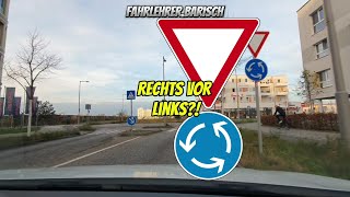 Kreisverkehr falsches Wissen  FahrlehrerBarisch [upl. by Basset]