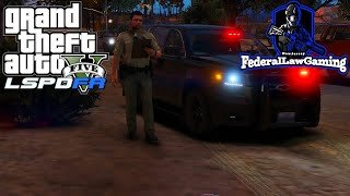 GTA V  LSPDFR Episode 378  Handing out Tickets and Giving Zero Fs Since 2018 [upl. by Aneerol444]