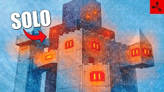 i Built the First Ice Castle in Vanilla Rust [upl. by Pernick]