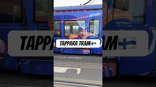 Tappara Tampere 🇫🇮 Finland Ice hockey designed Tram in Hervanta  Nov 2024 icehockey finland [upl. by Narrad]