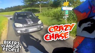 Stupid Angry People Vs Bikers 2023  Angry Man Chase Dirt Bikers [upl. by Aikcin]