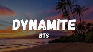 Dynamite by BTS Lyrics [upl. by Vladimar]