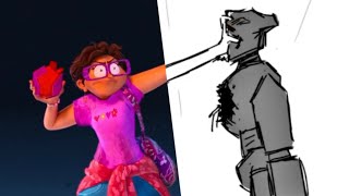 Storyboard Comparison on Mitchell’s Vs The Machines Spoilers Warning [upl. by Giraldo317]