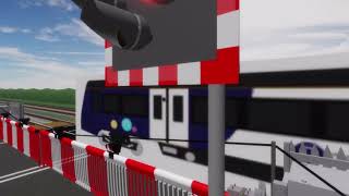 Tadcaster Level Crossing  North Yorkshire Roblox 07102024 [upl. by Charlene]