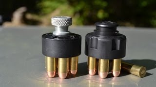 Speed loaders for revolvers Safariland vs HKS [upl. by Swane787]