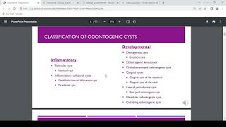 Oral pathology 2 lec 1 odontogenic cysts and tumors part 1Dr Alaa omar [upl. by Blaise243]