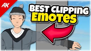 Best Clipping Emotes on Roblox [upl. by Ixela259]