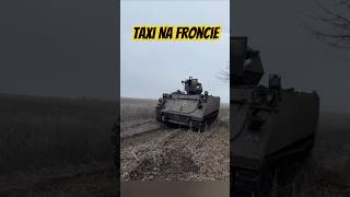 M113 Opancerzone Taxi na polu walki Sprawnie dostarcza wojskowych na front ukraina rosja shorts [upl. by Camfort]