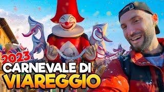 Esploriamo TUTTO IL CARNEVALE di VIAREGGIO 2023 [upl. by Lean]