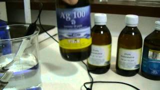 Test ppm Colloidal silver Srebro koloidalne Koloidné striebro [upl. by Nuahsor]