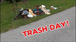 Trash Picking on Garbage Day Scavenging Curbside [upl. by Publius]