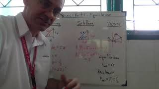 M1 Resolving Forces Part 1 Equilibrium [upl. by Kramnhoj880]