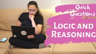 Logic and Analytical Reasoning Quick Quiz  Quick Question Explainers 15 26 27 [upl. by Wunder342]