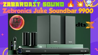 Zebronics Juke Soundbar 9900 Dolby Atmos DTSX 725 Watts Just 25000rs Hindi Real Review [upl. by Notnilk]