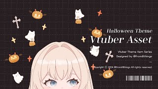 VTuber Asset Halloween Theme  Tutorial for how to set up [upl. by Lizabeth]