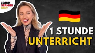 Grammatik amp Wortschatz 🇩🇪 Learn German Fast  1 Stunde [upl. by Ylecic]