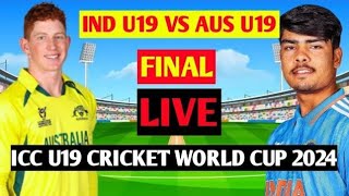 ICC Under 19 World Cup 2024 India vs Australia Final🔥🔥India vs Australia Final Match Under 19 WC [upl. by Deeyn]