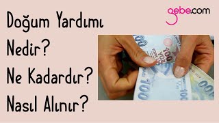 Doğum yardımı nedir Doğum yardımı nasıl alınır [upl. by Moreland]