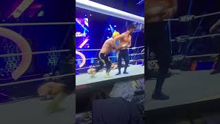 Aew tag match Cesaro Swing but in turbo mode wrestling wrestlingfan aew [upl. by Alak]