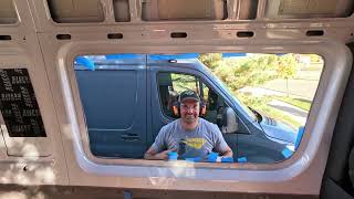 The Best Way to Install Windows in Your Van Bonded Window Installation [upl. by Bartko733]