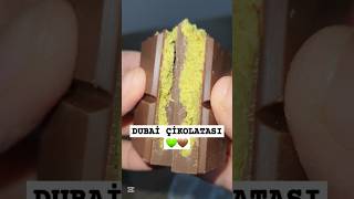 DUBAİ ÇİKOLATASI 💚🤎 youtubecreatorcommunity pratiktarifler ma dubaiçikolatası dubai [upl. by Pavier]