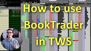 How to use BookTrader in TWS Easy Order Placing [upl. by Tita]