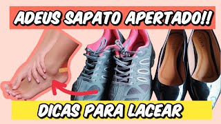 DICA DO NEYMAR  👞🥾COMO ALARGAR  LACEAR CHUTEIRA e TÊNIS FICA CONFORTÁVEL SEM MACHUCAR SEUS PÉS [upl. by Grae195]