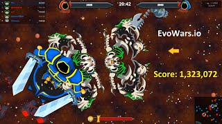 EvoWarsio Evolutions Unlocked 3838 High Score 1323072 [upl. by Euphemie542]