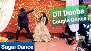 Best Couple Dance  Sangeet  Dil Dooba  Khakee  ishaaashishmittal2031 [upl. by Neersin]