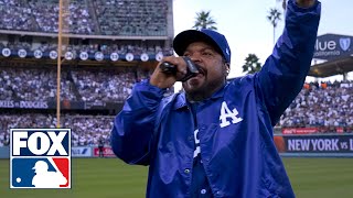 World Series Ice Cube performs It Was a Good Day ahead of Yankees vs Dodgers Game 2  MLB on FOX [upl. by Eenot]