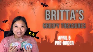 Britta’s Creepy Treasures Haul  April PreOrder [upl. by Anirehtac]