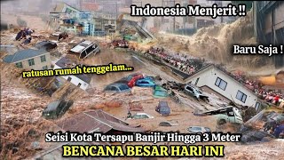 NGERI  BANJIR 3 MTR SAPU GORONTALO RMH² TNGLM KOTA BAK LAUTAN [upl. by Selyn]