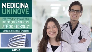 Processo seletivo para Medicina Uninove Osasco [upl. by Okajima244]