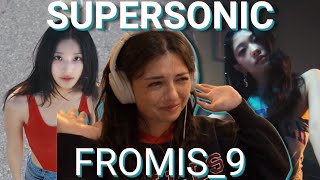 Reaction to fromis9 프로미스나인 Supersonic Official MV [upl. by Ahsiya]