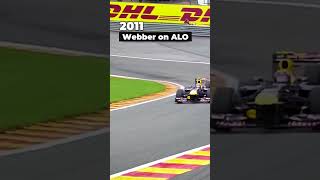 The Best Overtakes at Eau Rouge f1 [upl. by Charin]