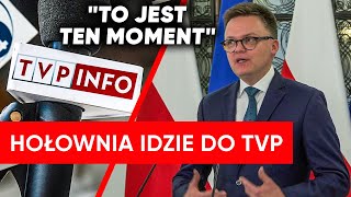 quotTo jest ten momentquot Hołownia wygłosi orędzie w TVP [upl. by Ewart154]