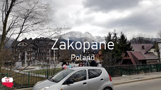 Zakopane walking  April 2022 4K UHD [upl. by Eniretac]