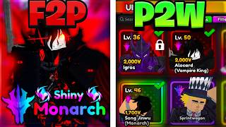 Free To Play VS Pay To Win In Anime Vanguards BEST ACCOUNTS IN AV [upl. by Arnaldo909]