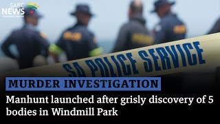 Manhunt launched after grisly discovery of 5 bodies in Windmill Park [upl. by Parthen]